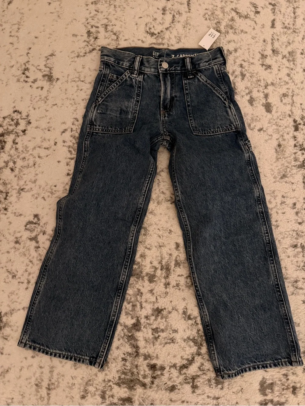 Gap Carpenter Straight-Leg Jeans NWT boys size 7
